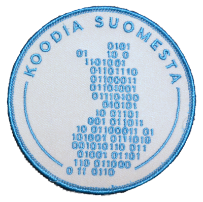 Patch of Koodia Suomesta.